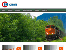Tablet Screenshot of kafriz.com